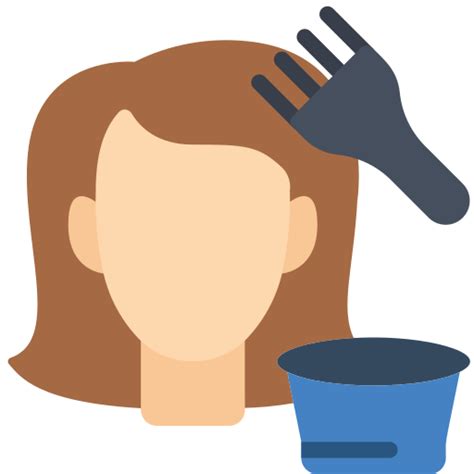 Краска для волос иконка Basic Miscellany Flat | Freepik