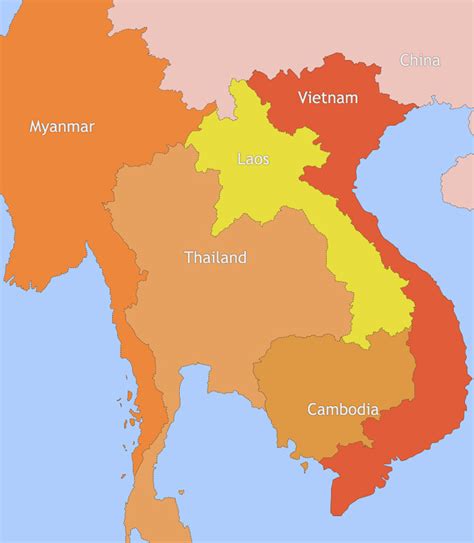 Where Is Laos On A Map – Verjaardag Vrouw 2020