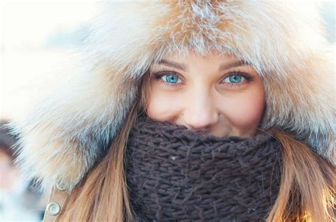 Зимой девушки особенно красивы (27 фото) » Just one MIN