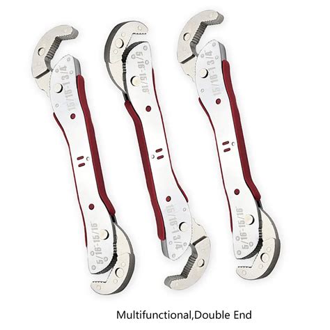 Adjustable Magic Wrench Multi function Wrench Tool Universal Wrench 9 ...