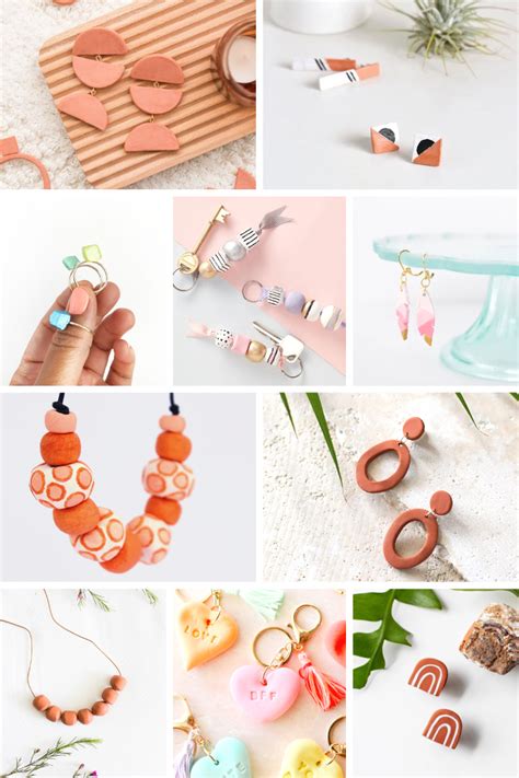 20+ Air Dry Clay Jewellery Ideas — Gathering Beauty
