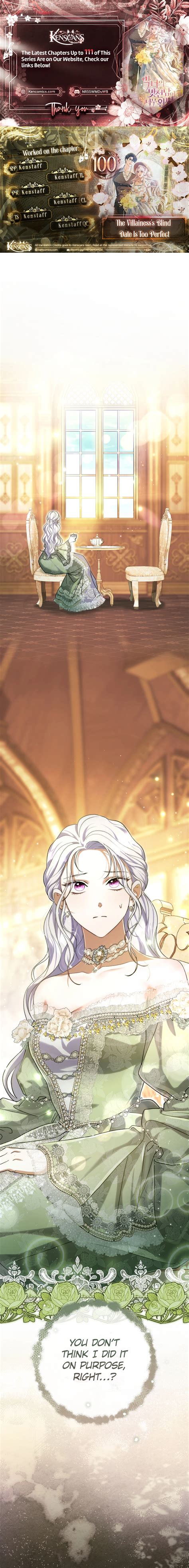 The Villainess' Blind Date Is Too Perfect Chapter 100