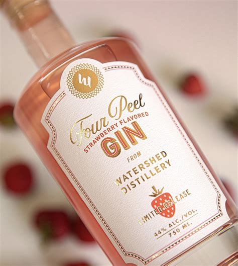 gin labels blue label packaging