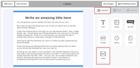 Add Video to Your Template - AllClients Knowledge Base