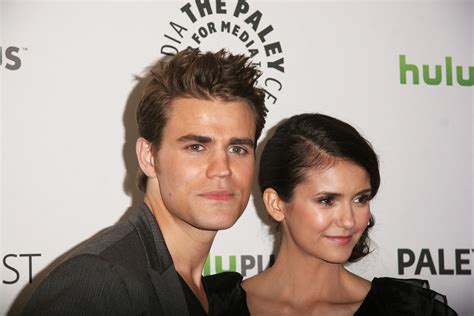 Paul Wesley And Nina Dobrev Vampire Diaries