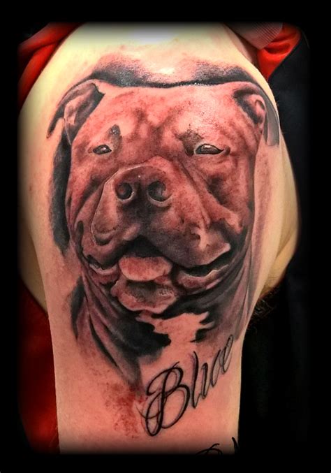 Staffy by state-of-art-tattoo on DeviantArt