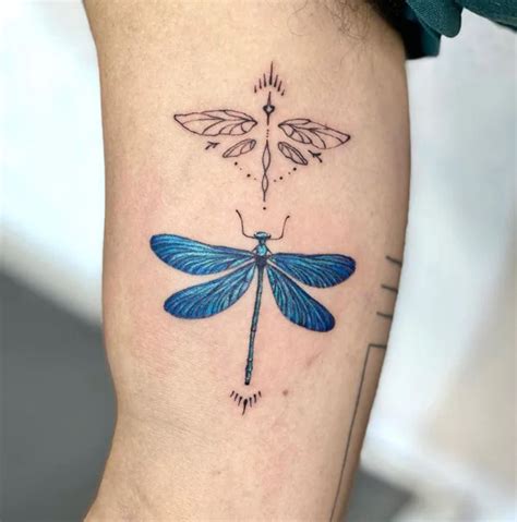 158 Elegant Dragonfly Tattoos With Simple Designs And Unique Ideas!