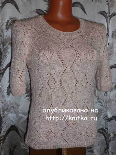 Женская кофточка спицами с описанием и схемами, Вязание для женщин