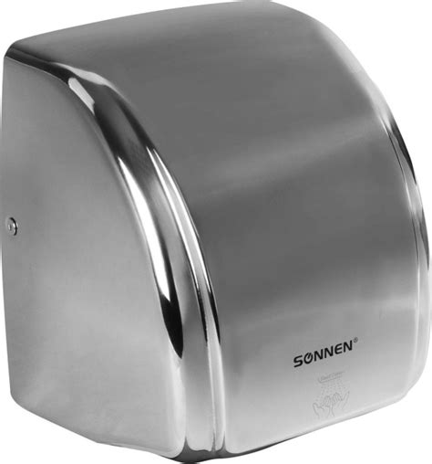 Сушилка для рук SONNEN HD-230S, 2100 Вт, время сушки 20 секунд ...