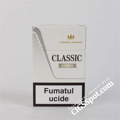 Classic Silver Cigarettes - Cigsspot