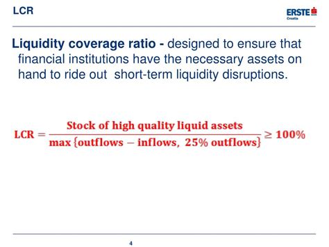 liquidity measurements lcrnsfr powerpoint