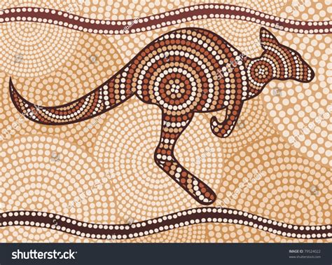 aboriginal art symbols kangaroo  autumn banks blog