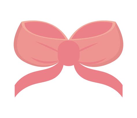 pink bow decoration 10424966 Vector Art at Vecteezy