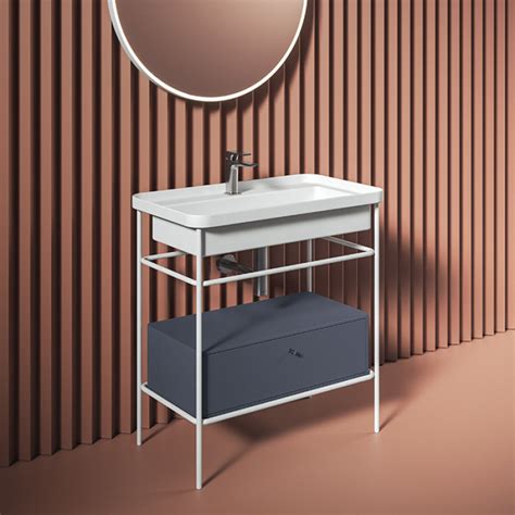 Консоль под раковину Artceram Fuori Scala ACA057 05 белый матовый ...