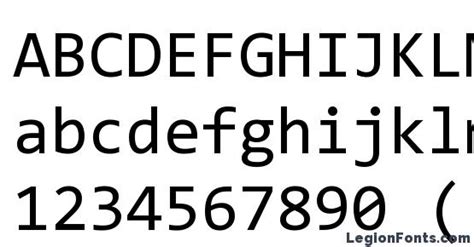 Consolas Font Download Free / LegionFonts