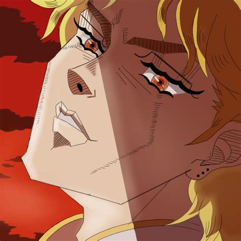 I drew a Dio pfp (JoJo's Bizarre Adventure) : r/AnimeART