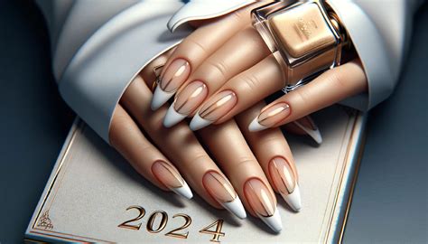 Френч 2024: Тренды и свежие идеи французского маникюра