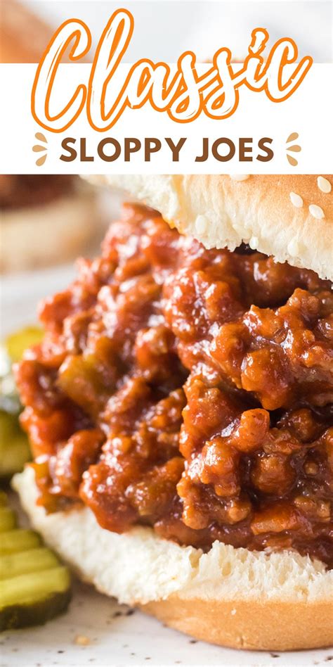 How To Make Classic Sloppy Joes With Ketchup | Cutefetti