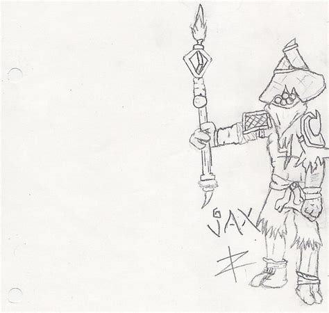 first draw jax by The-Zeid on DeviantArt