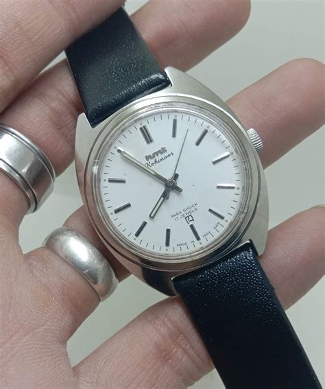 men  hmt kohinoor mechanical hand winding wrist   formal