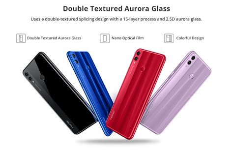 HUAWEI Honor 8X 6.5 Inch 6GB 128GB Smartphone Blue