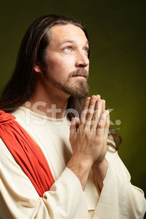 Jesus Christ Praying Stock Photo | Royalty-Free | FreeImages