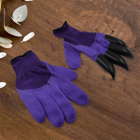 Garden Farming Hand Gloves with Plastic Claws | DeoDap