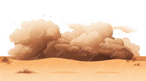 Premium Vector | A sunset in the desert