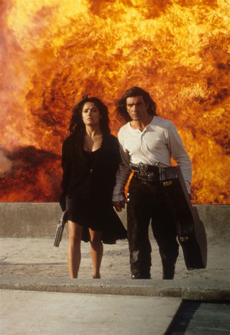 Salma Hayek Cried All The Way Through Her Love Scene In “Desperado”