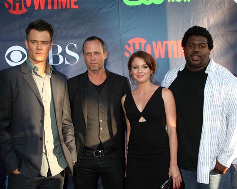 LOS ANGELES, JUL 17 - Josh Duhamel, Dean Winters, Aubrey Dollar, Edward