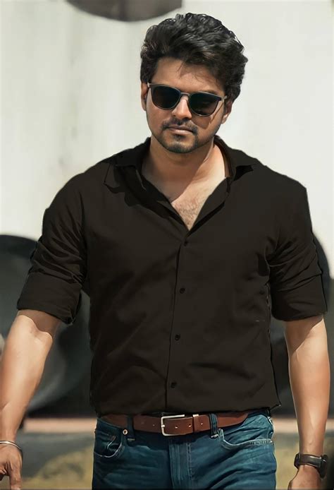 Download Vijay, the renowned Indian actor pictured on new 2021 film set