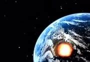 earth asteroid impact animation  kornmesser   christensen