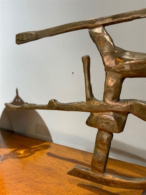 Proantic: Anonymous Bronze Sculpture Circa 1970