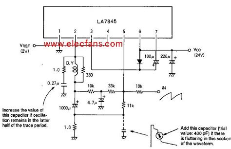 LA7845 DATASHEET PDF