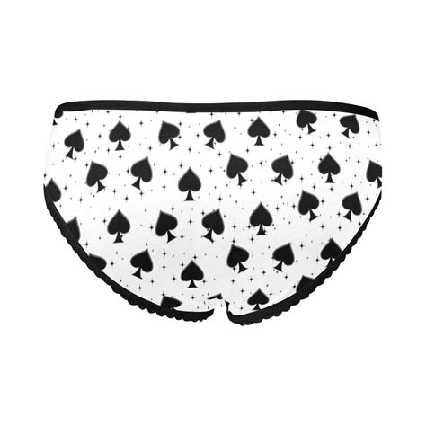 Spades and Stars White Lingerie for Hotwife, Femboy, Sissy, BBC