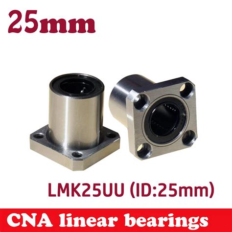 Aliexpress.com : Buy Free shipping LMK25UU 25mm flange linear bearing ...