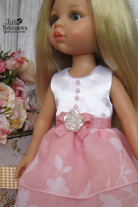 Dress for Paola Reina | Clothes crafts, Doll clothes, Dress