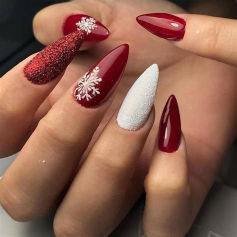 Review Of Winter Stiletto Nail Designs 2024 - clowncoloringpages