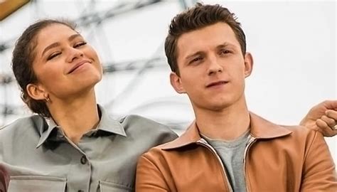 Zendaya, Tom Holland pose adorably together at friend's wedding