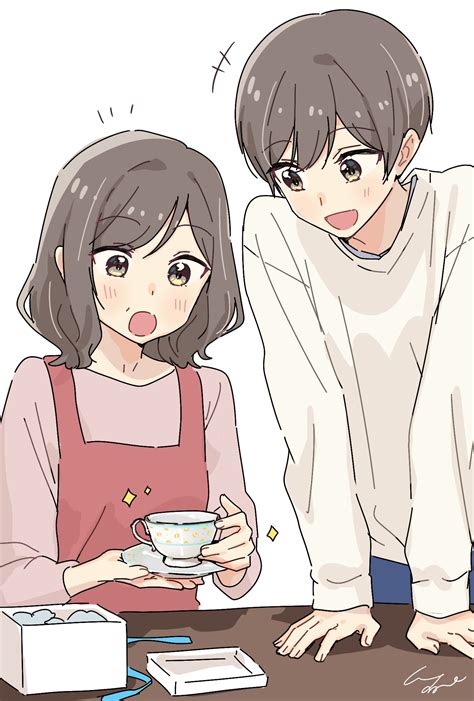 Senpai wa Otokonoko (My Crossdressing Senpai) Image by Pomu (Pixiv Id