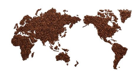 Coffee World Map