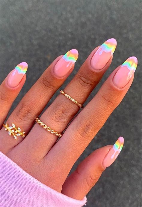 Best Summer Nails 2021 To Rock Your Look Colorful Ombre Summer Nails ...