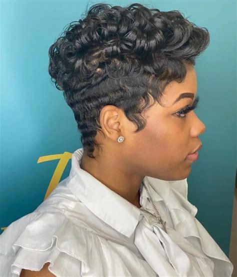 pixie cut hairstyles  black women black beauty bombshells