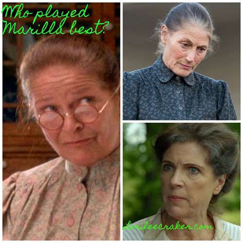 I used to think Marilla Cuthbert was a scary old bat, a crusty, rusty ...