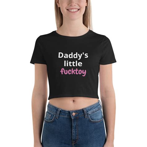 Daddy's Little Fucktoy / Fuck Toy DDLG Crop Top DDLG | Etsy