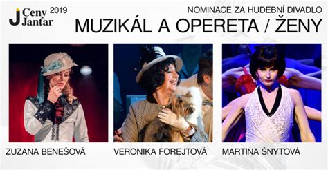 Nominace na Cenu Jantar za muzikál a operetu získaly Benešová ...