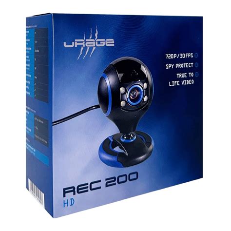 URage Streaming Webcam REC 200 HD USB Kamera mit Mikrofon - NEU & OVP