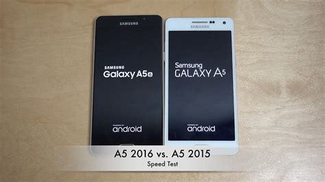 Samsung Galaxy A5 2016 vs. Samsung Galaxy A5 2015 - Which Is Faster ...