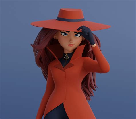 ArtStation - Carmen Sandiego, Roman Kolosov | Carmen sandiego, San