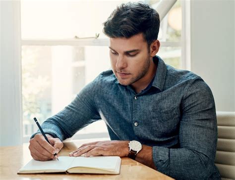 man writing notebook images    freepik